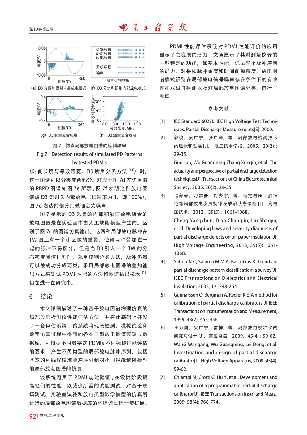 基于放电图谱仿真的局部放电检测仪性能-5