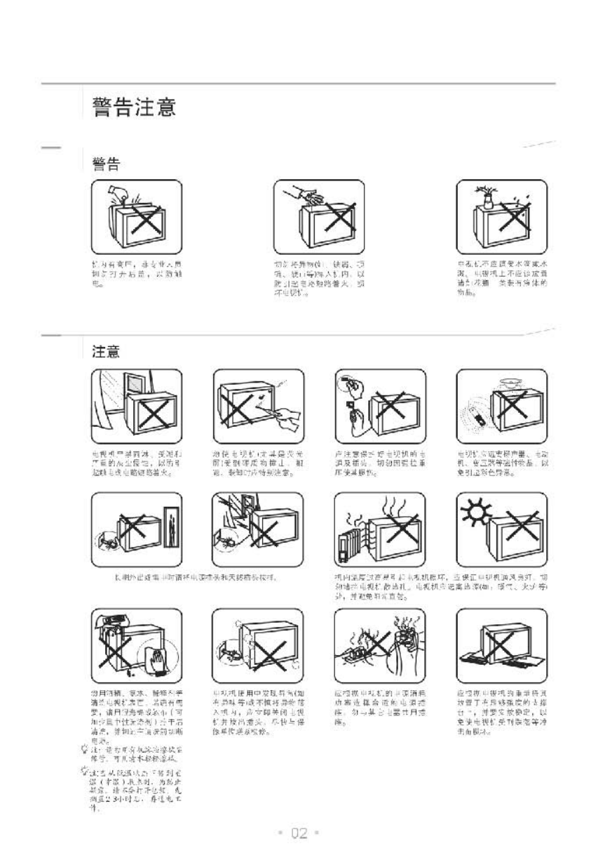 TCL王牌HD29V19SP彩电使用说明书-2
