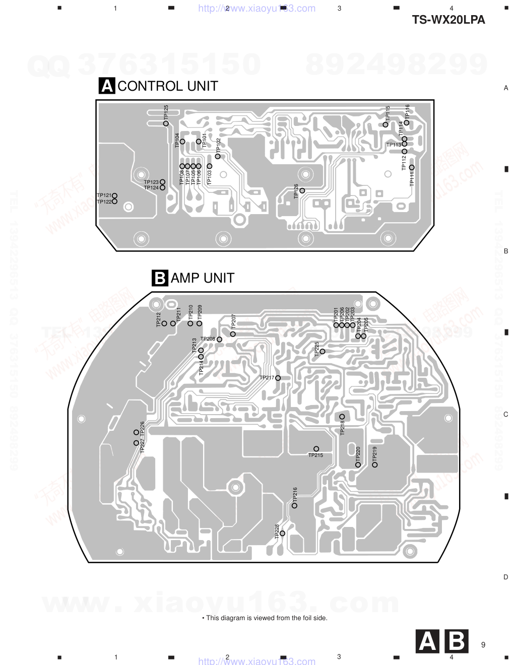 先锋PIONEER TS-WX20LPAEW电路图-8 先锋PIONEER TS-WX20LPAEW电路图-8