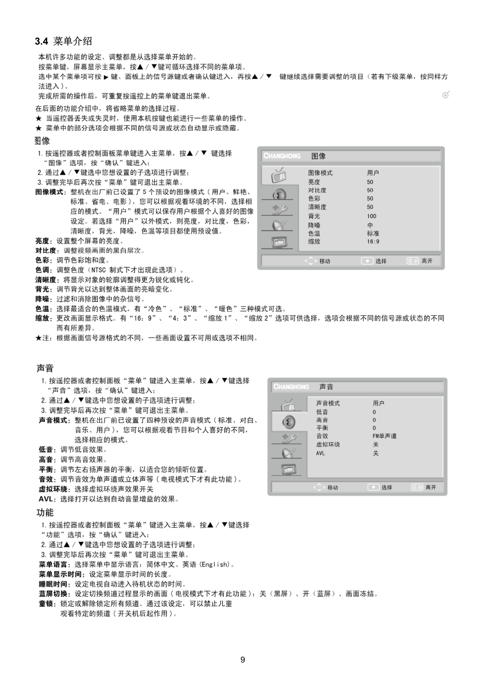 长虹LED42988液晶电视维修培训手册-8