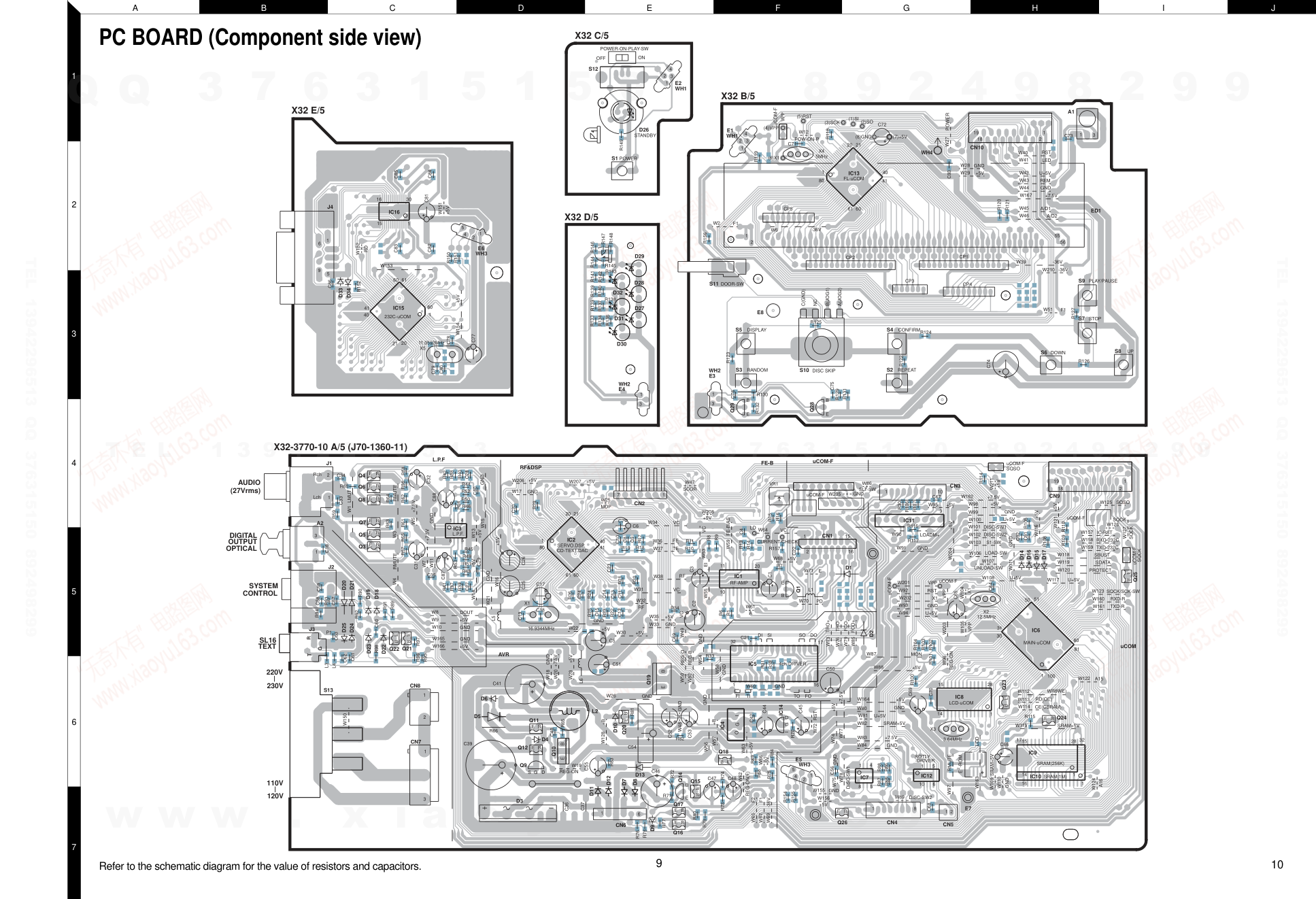 建伍KENWOOD CD-423M-S CD播放机维修手册-8
