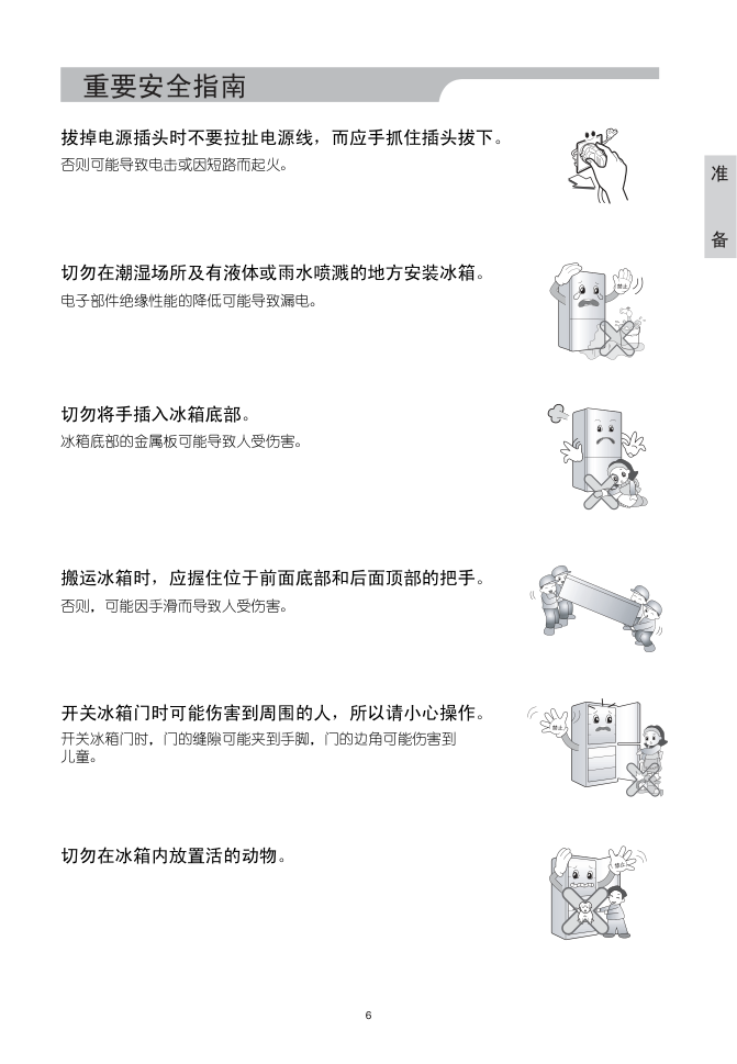 LG GR-S25NDP电冰箱使用说明书-7