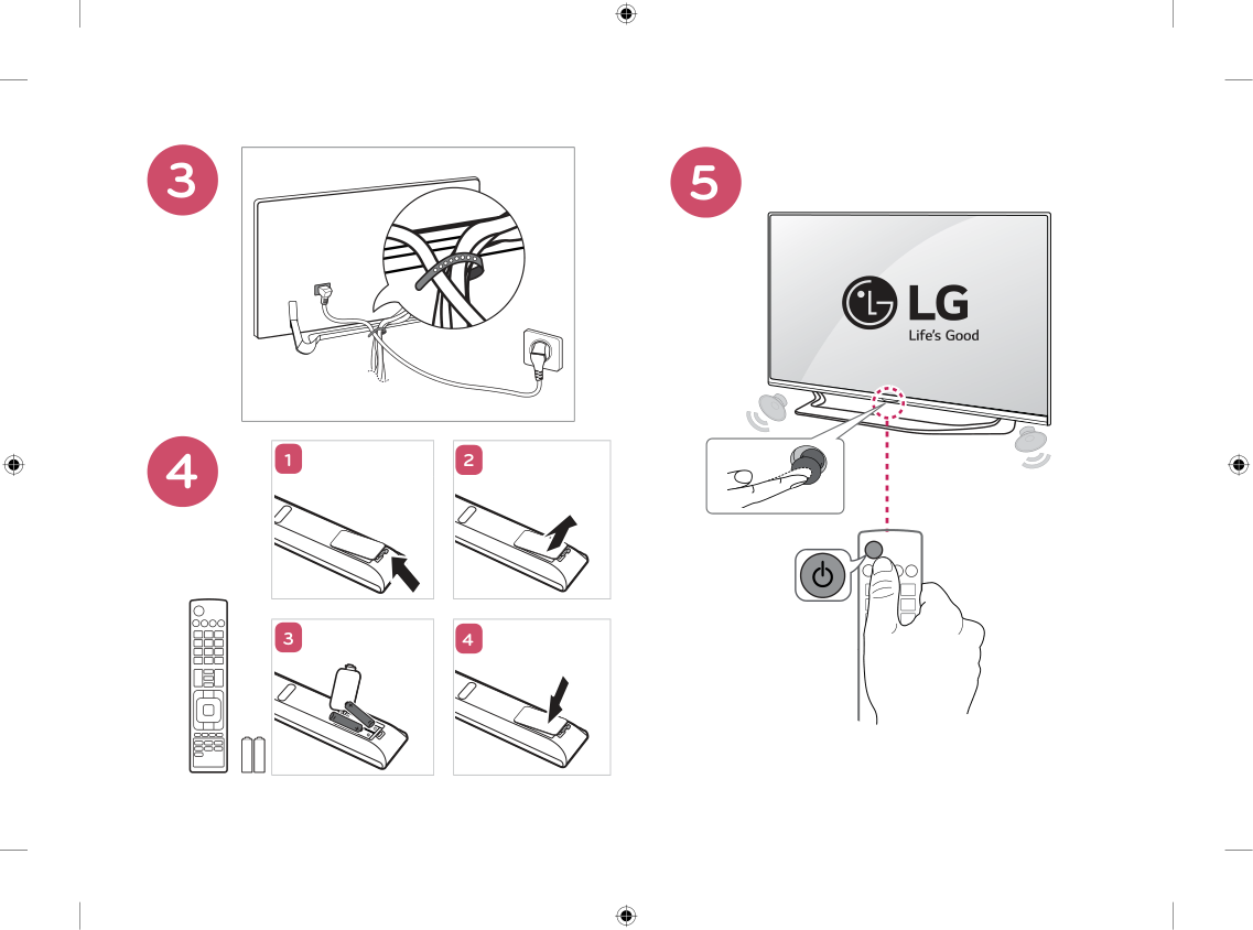 LG 65UX340C-CA液晶彩电使用说明书-5 LG 65UX340C-CA液晶彩电使用说明书-5