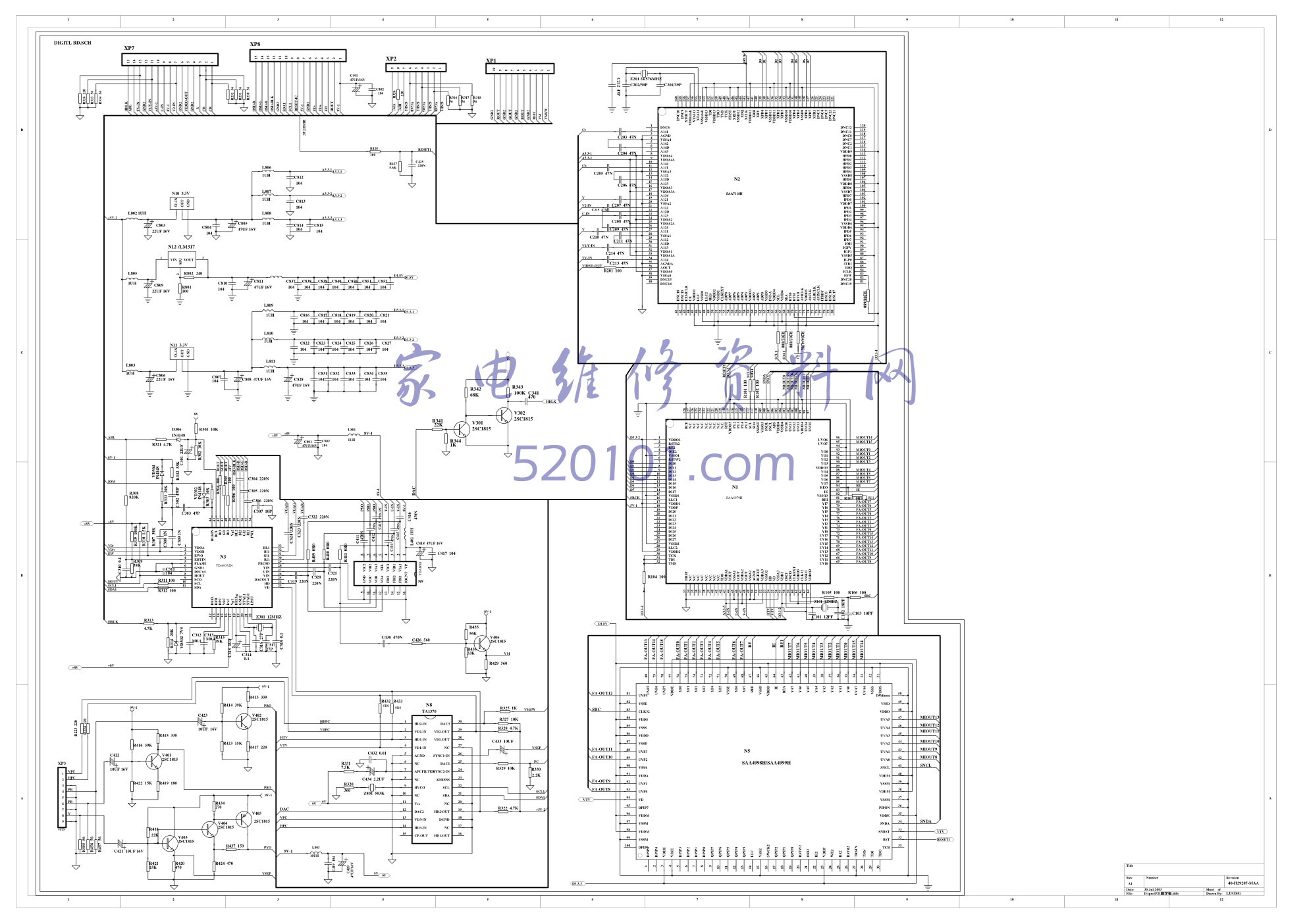TCL P21DIGITAL型机图纸-0 TCL P21DIGITAL型机图纸-0