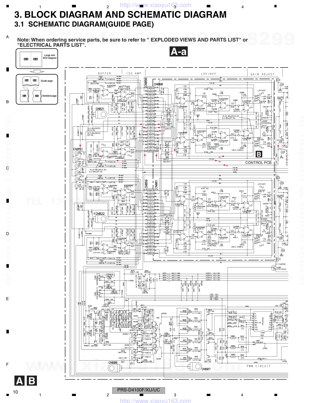 先锋PIONEER PRS-D410音响电路图-9