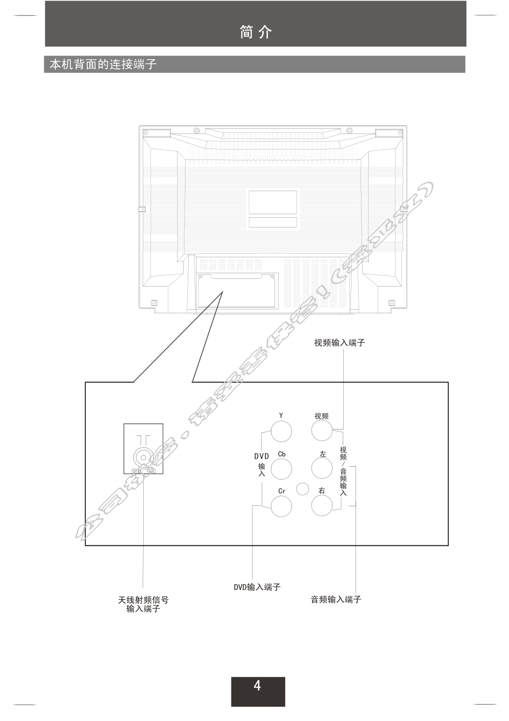 创维25NX9000(5Y30机芯)彩电使用说明书-4 创维25NX9000(5Y30机芯)彩电使用说明书-4