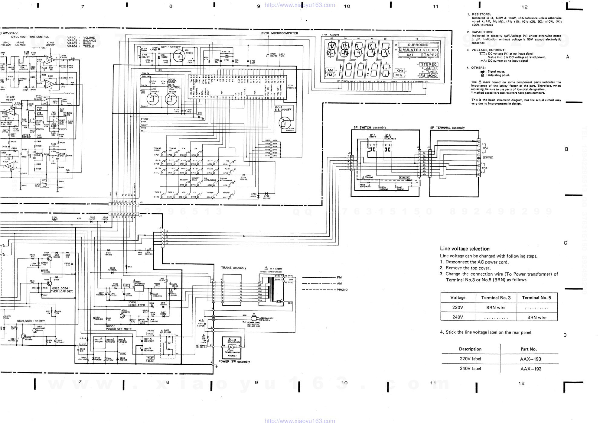 先锋PIONEER SX-337电路图-5
