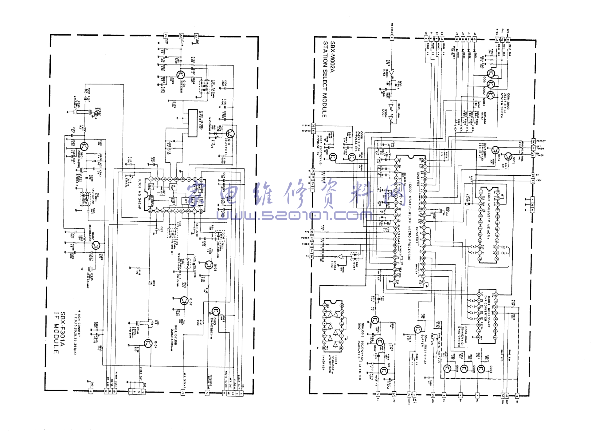 JVC C211ED彩电图纸-1