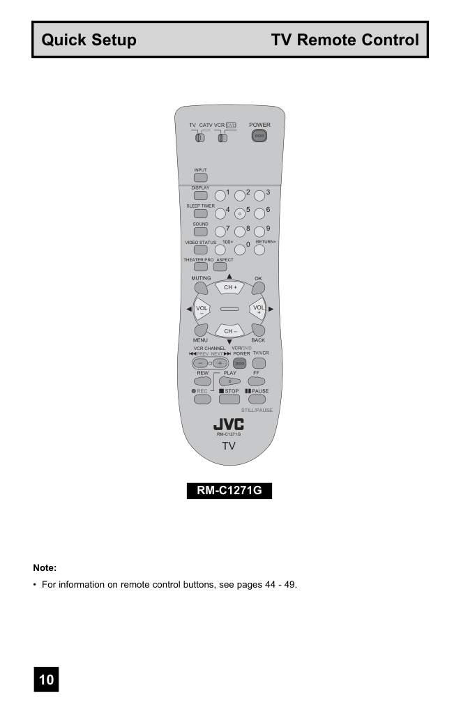 JVC胜利LT-26X466液晶平板电视使用手册-9 JVC胜利LT-26X466液晶平板电视使用手册-9