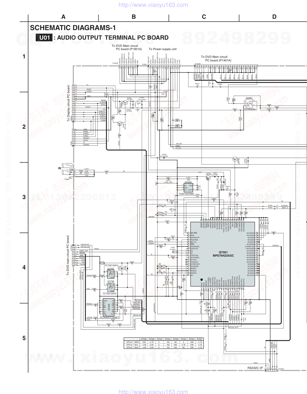 安桥ONKYO DPS-6.7 DVD播放器维修手册-6 安桥ONKYO DPS-6.7 DVD播放器维修手册-6