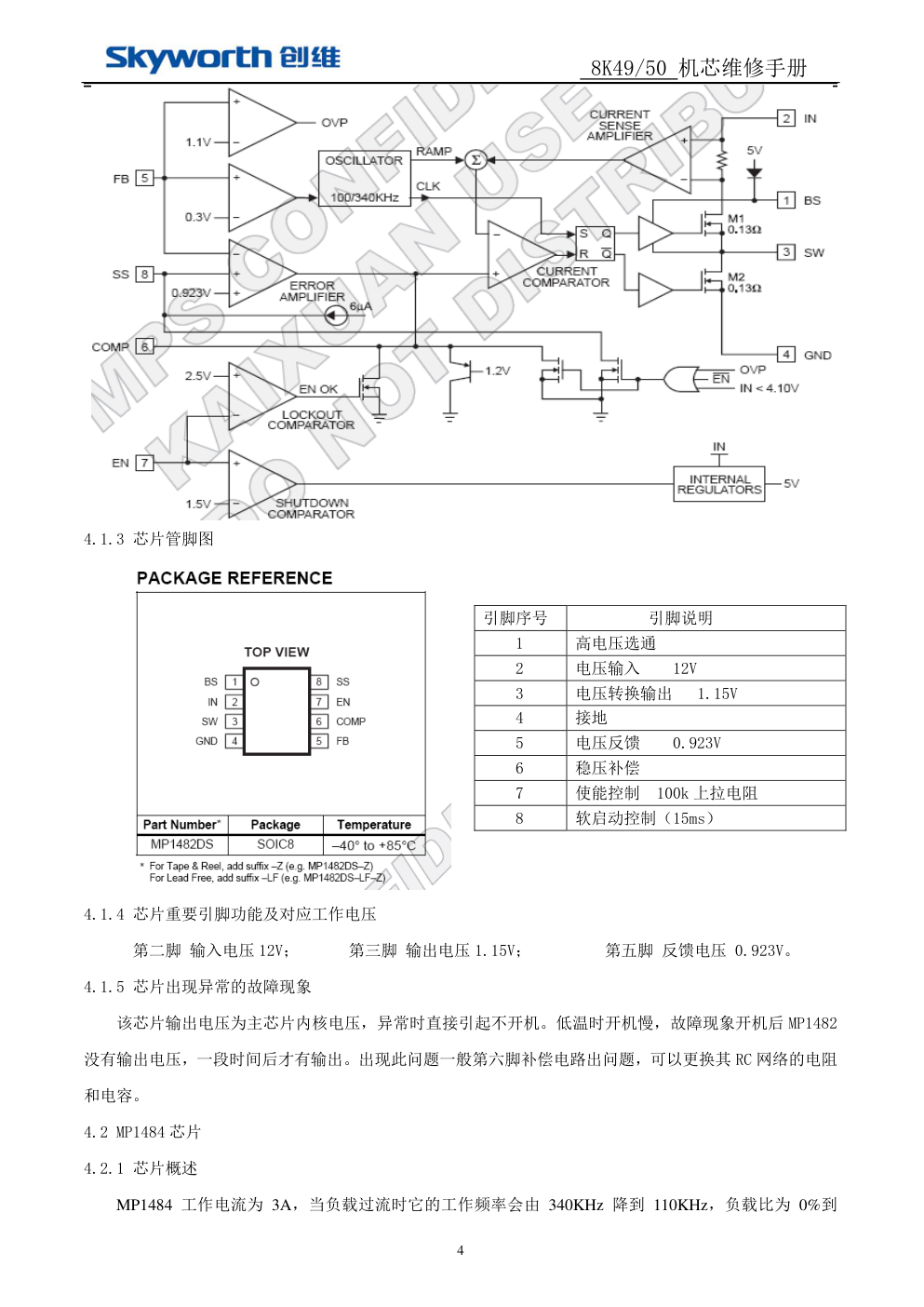 创维39E550D液晶电视(8K50机芯)维修手册-4 创维39E550D液晶电视(8K50机芯)维修手册-4