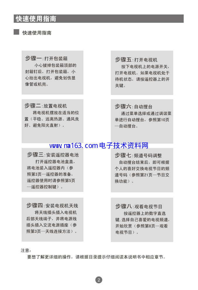 海尔D21NT1高清彩电使用说明书-5 海尔D21NT1高清彩电使用说明书-5