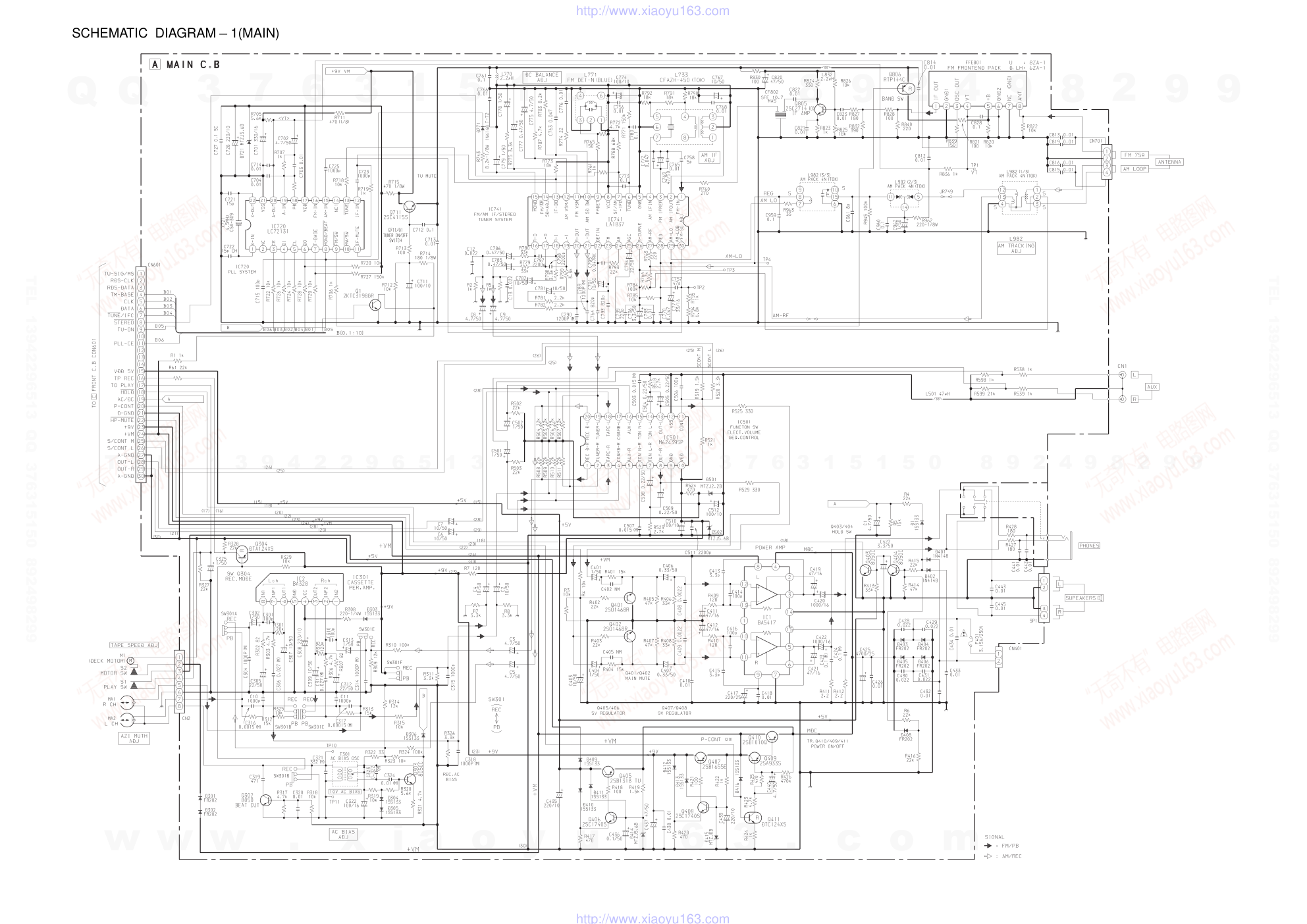 爱华AIWA LCX-150EZ播放机维修手册-7