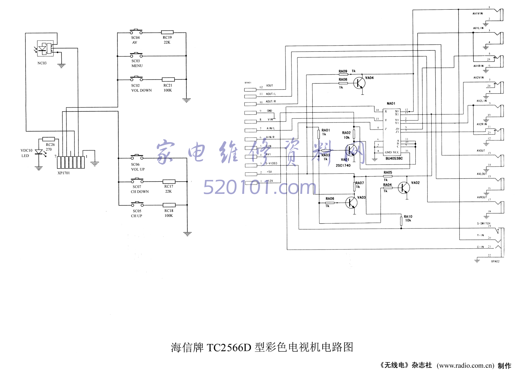 海信TC2566D彩电图纸-0 海信TC2566D彩电图纸-0