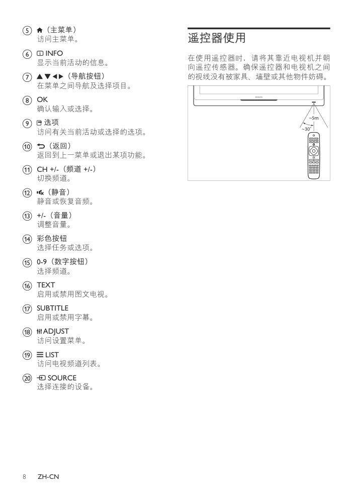 飞利浦32PFL3008S98液晶彩电使用说明书-9 飞利浦32PFL3008S98液晶彩电使用说明书-9