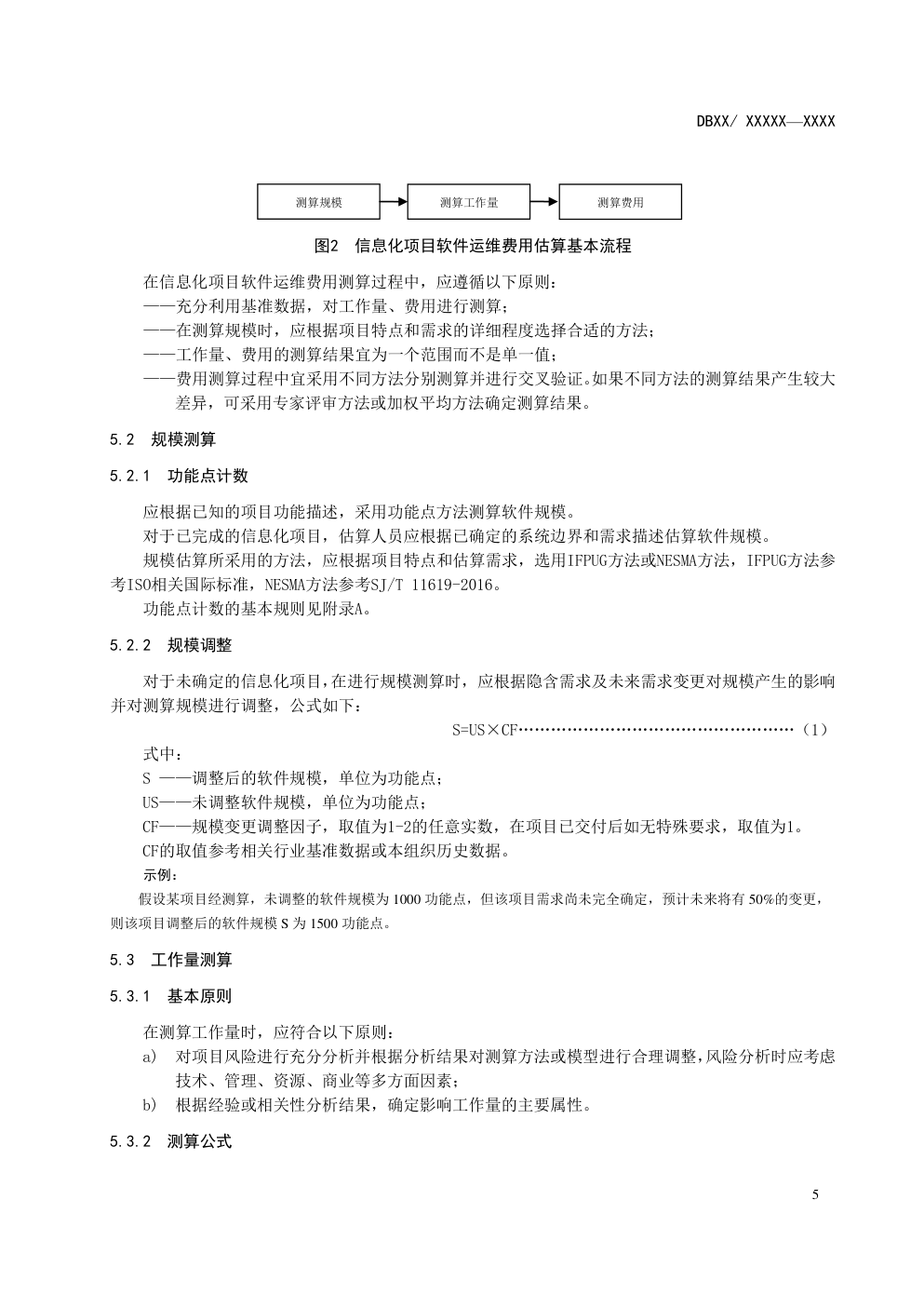 DB11信息化项目软件运维费用测算规范-8 DB11信息化项目软件运维费用测算规范-8