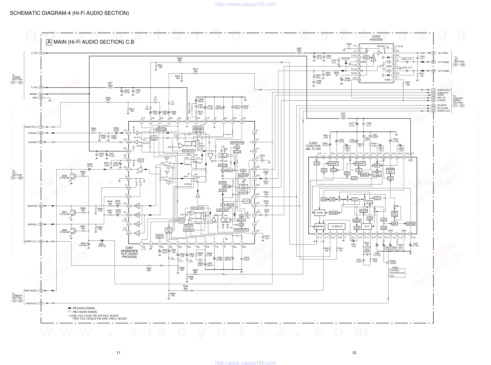 爱华AIWA HV-FX8000U  CD播放机维修手册-7