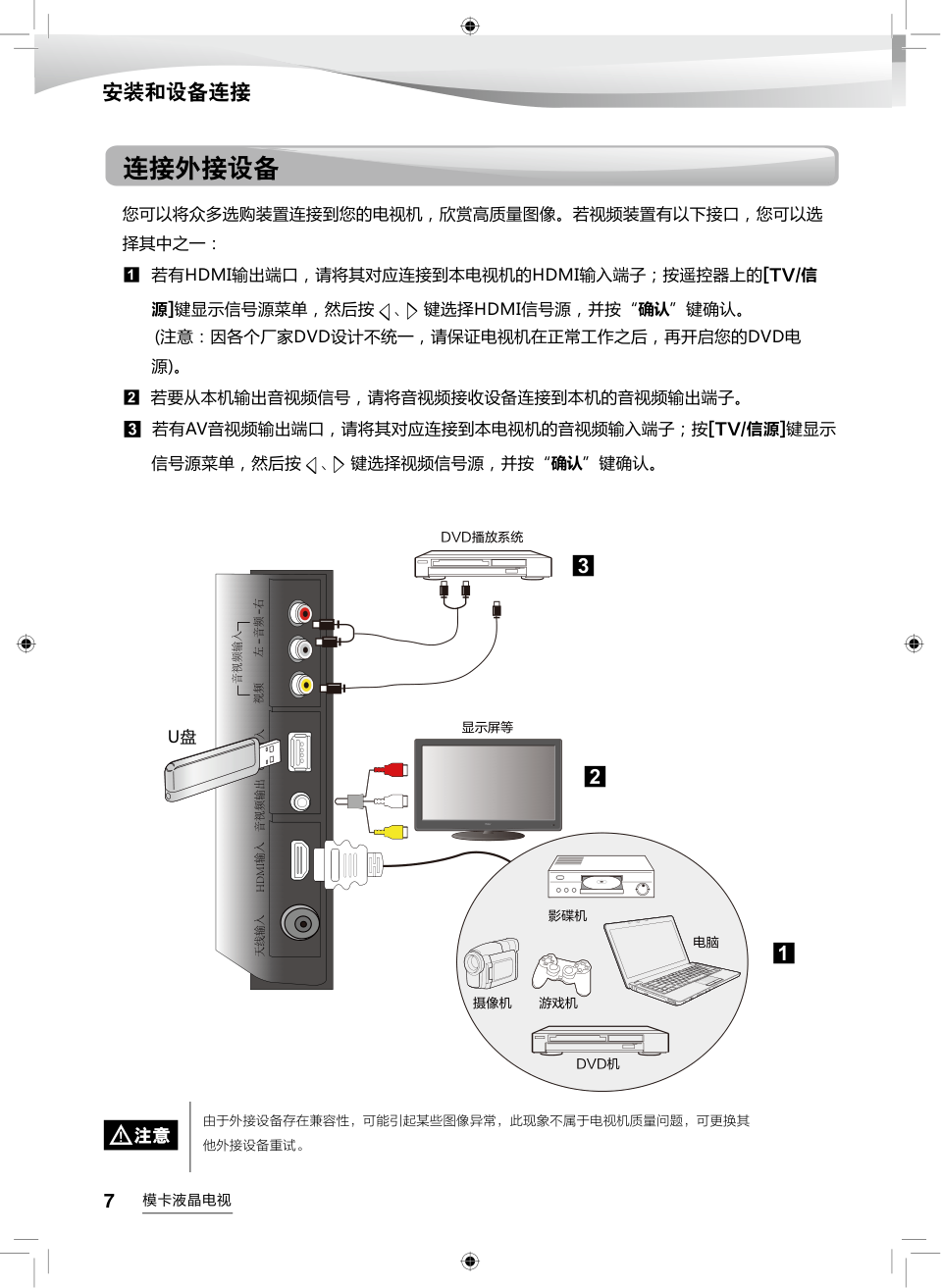 海尔32A6M液晶彩电使用说明书-7 海尔32A6M液晶彩电使用说明书-7