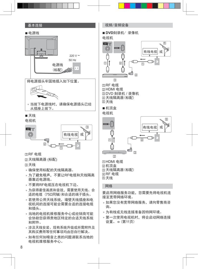 松下TH-32AS600C液晶彩电使用说明书-7 松下TH-32AS600C液晶彩电使用说明书-7