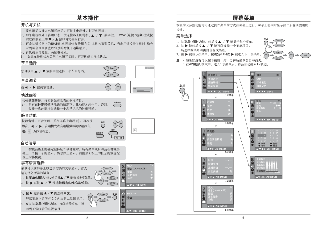LG CT-25M60VE彩电使用说明书-3 LG CT-25M60VE彩电使用说明书-3