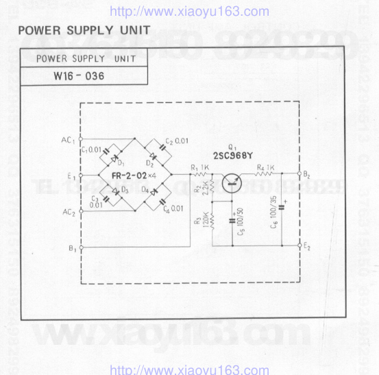 先锋PIONEER SA-600音响电路图-3