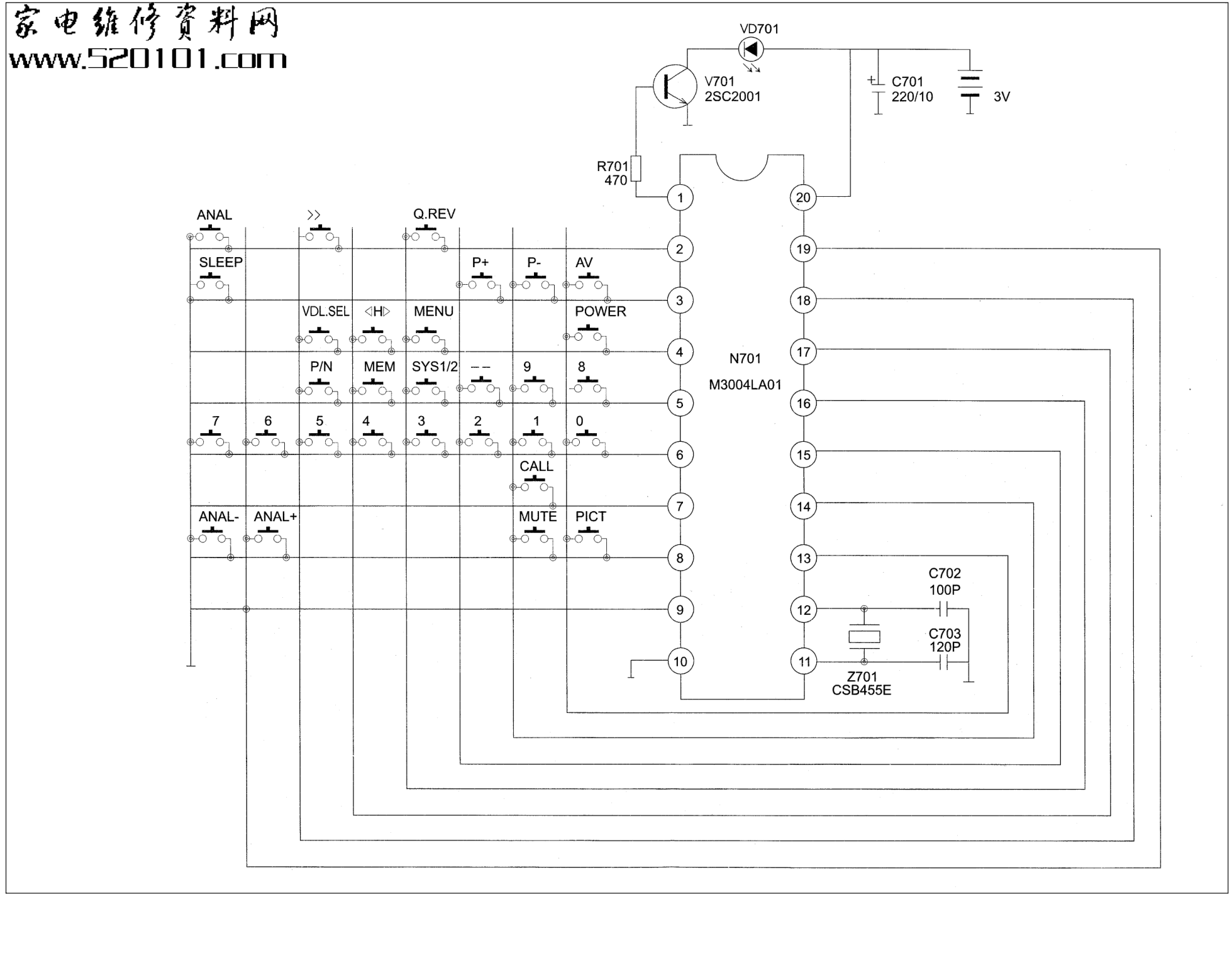 康佳T2139DT5428DT2139N彩电原理图-1 康佳T2139DT5428DT2139N彩电原理图-1