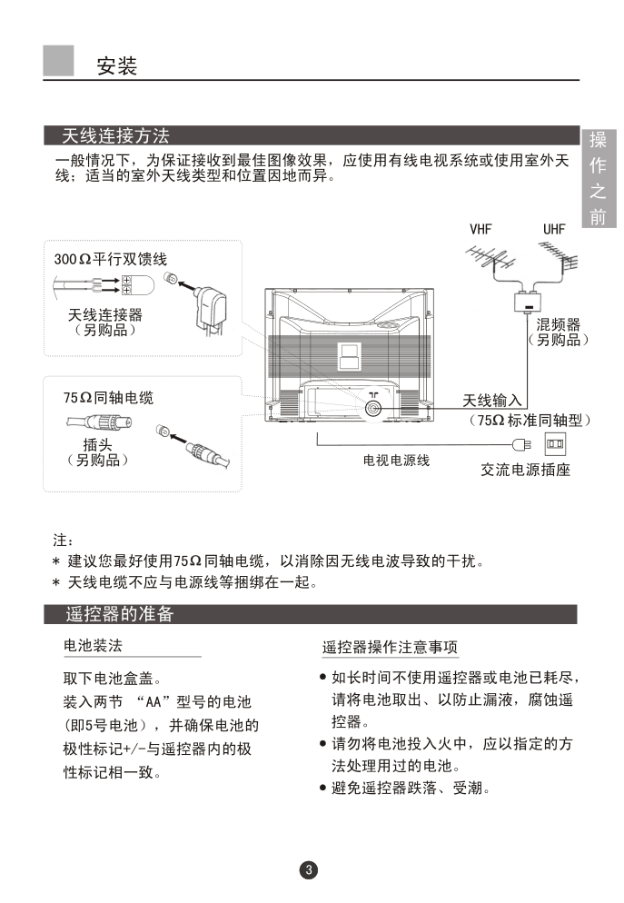 海尔D29FV6-A彩电说明书-5 海尔D29FV6-A彩电说明书-5