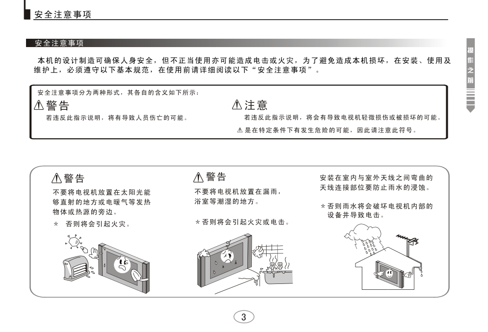 海尔亮屏等离子电视P46C6A-A1使用说明书-4