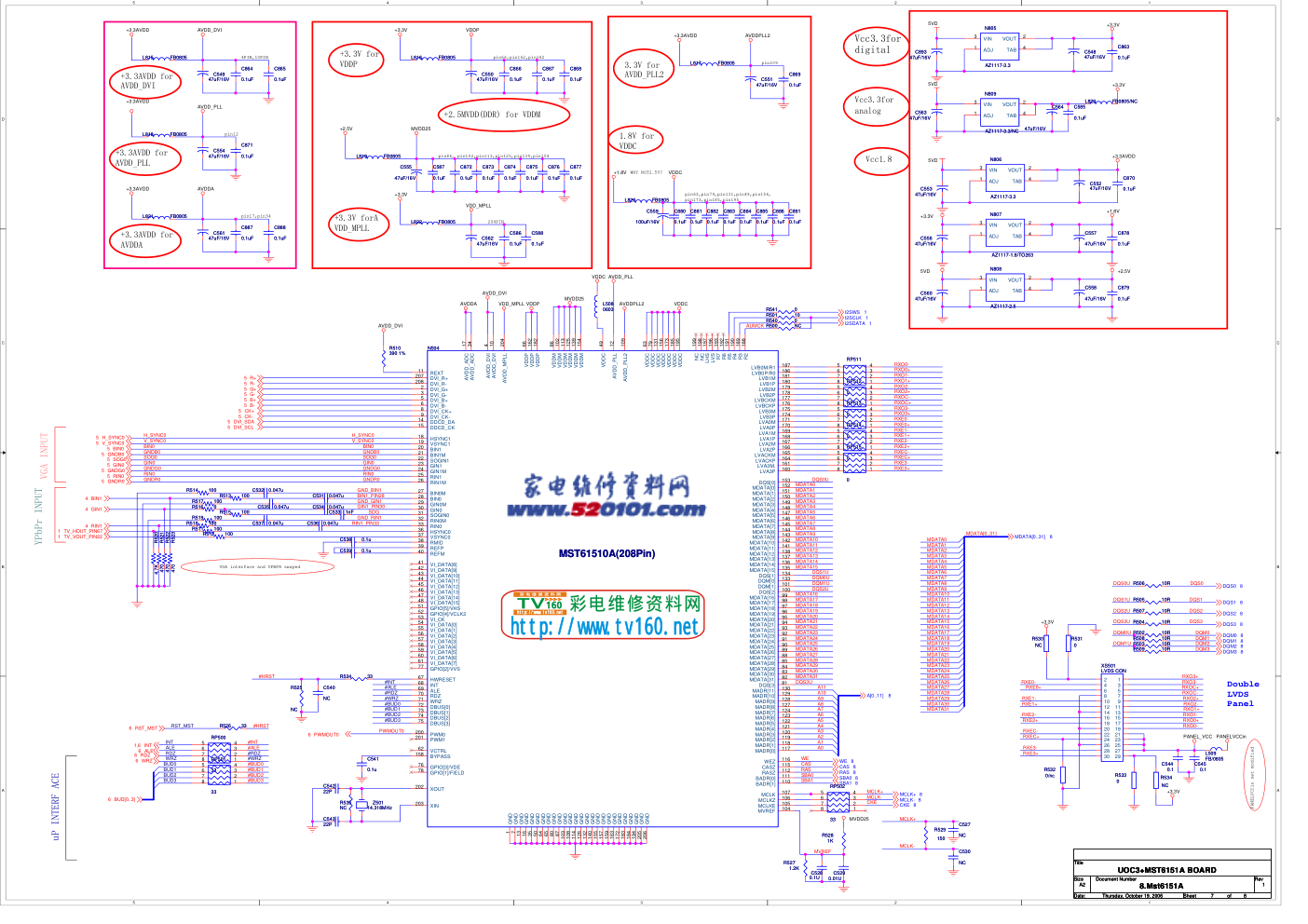 康佳液晶彩电LC37AS28系列电原理图PDF-2