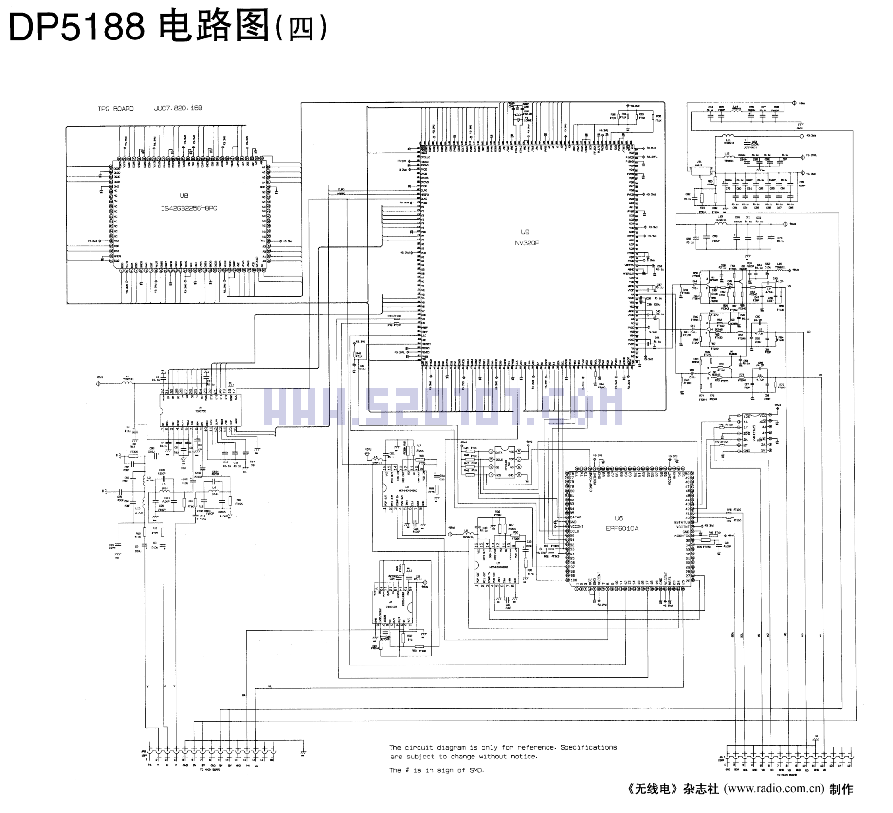 长虹DP5188彩电图纸-3 长虹DP5188彩电图纸-3