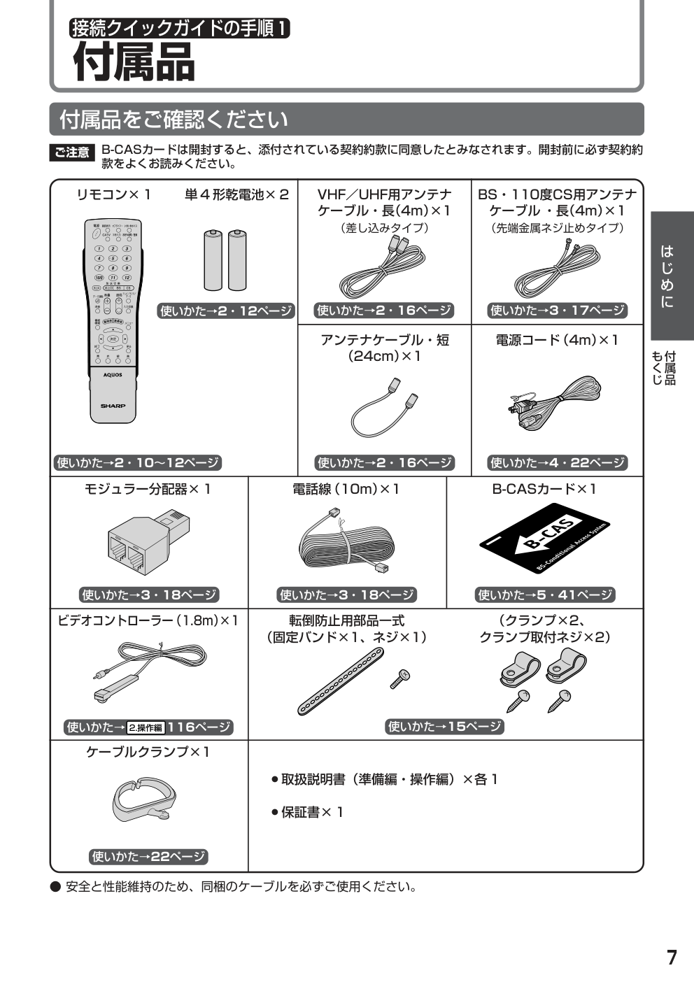 SHARP LC-45AE5液晶电视机使用说明书-6 SHARP LC-45AE5液晶电视机使用说明书-6