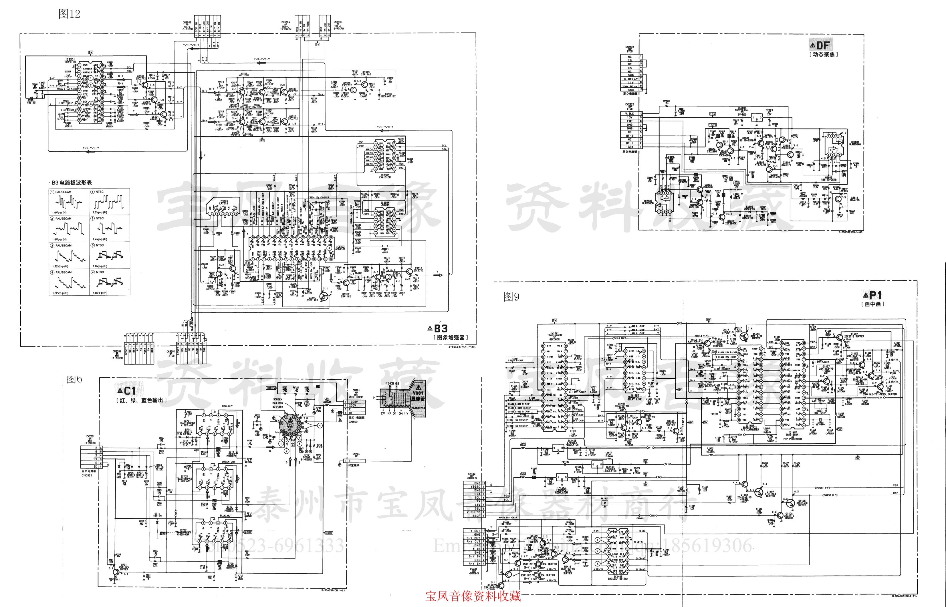 索尼KV-LX34M90彩电原理图-2 索尼KV-LX34M90彩电原理图-2