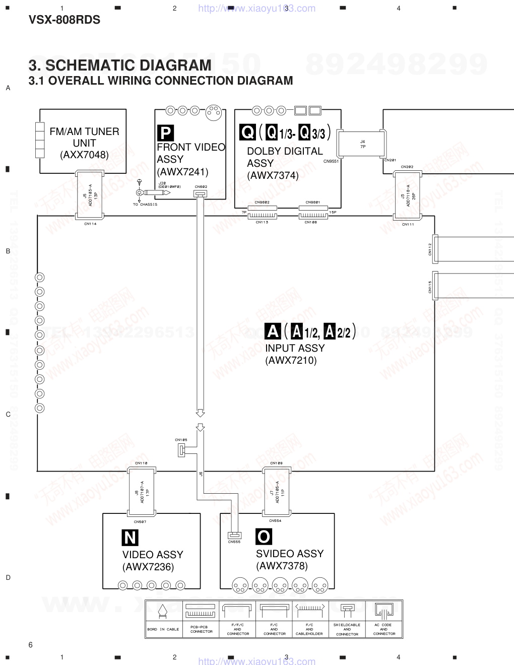 先锋PIONEER VSX-808RDS电路图-5