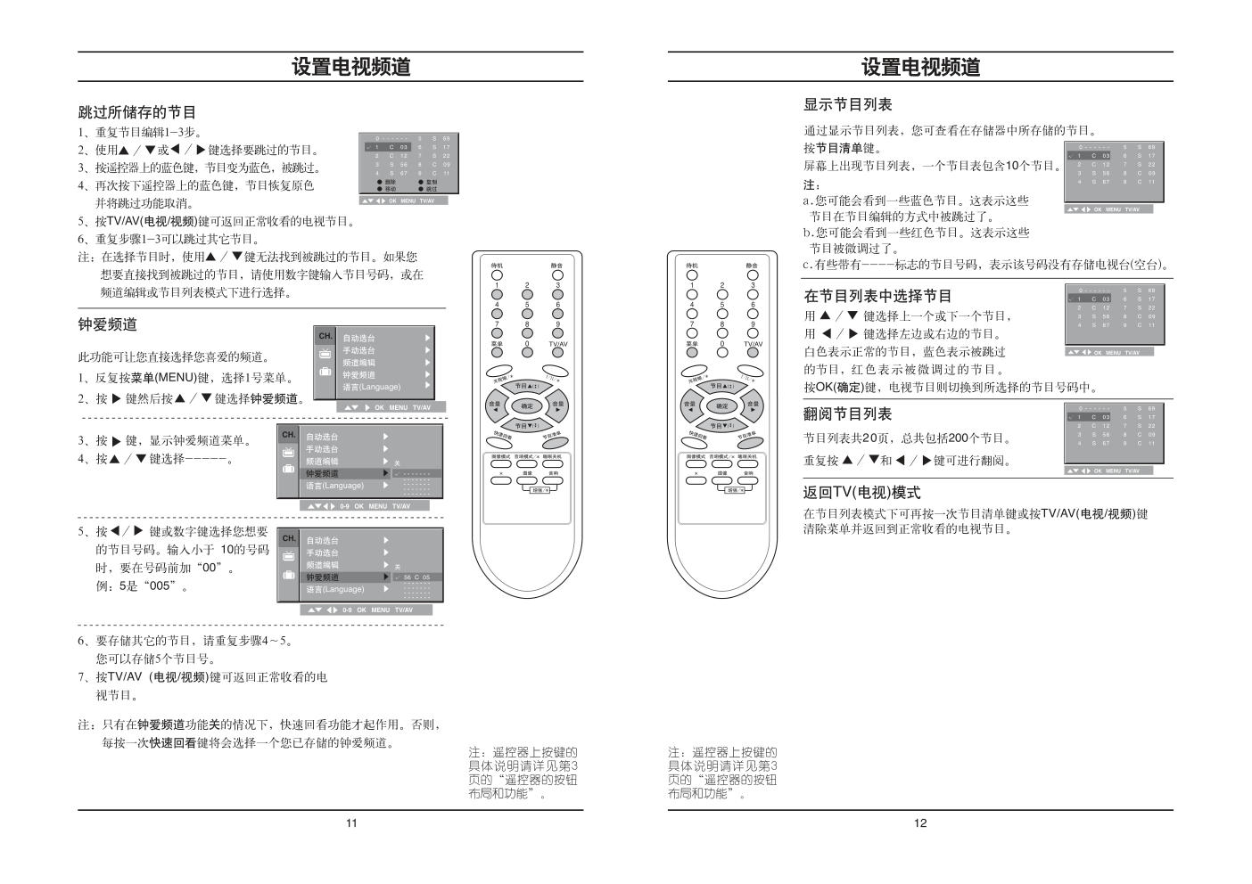 LG CT-21T30K彩电使用说明书-6 LG CT-21T30K彩电使用说明书-6