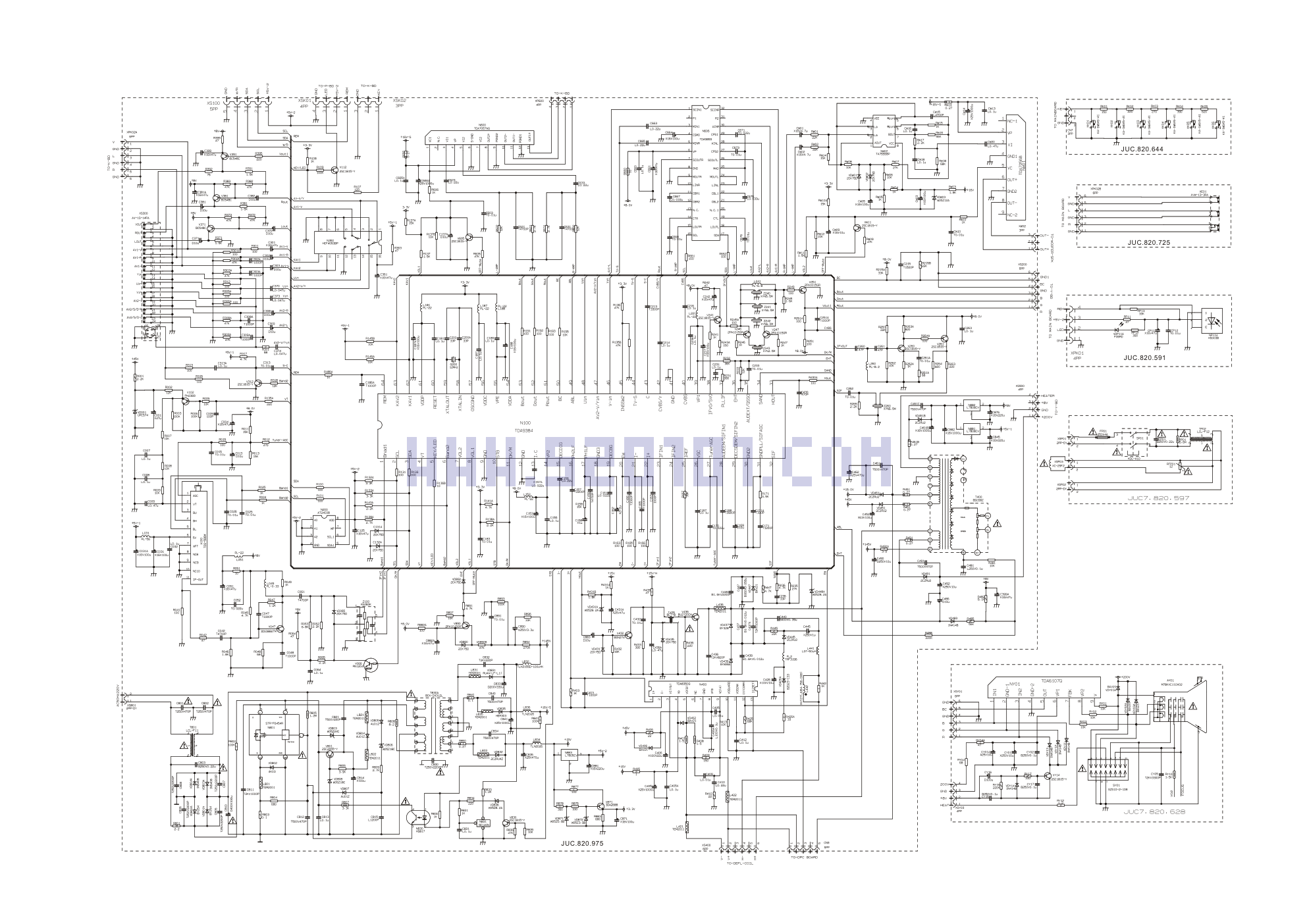 长虹PF2939S(TDA9384)彩电图纸-0 长虹PF2939S(TDA9384)彩电图纸-0