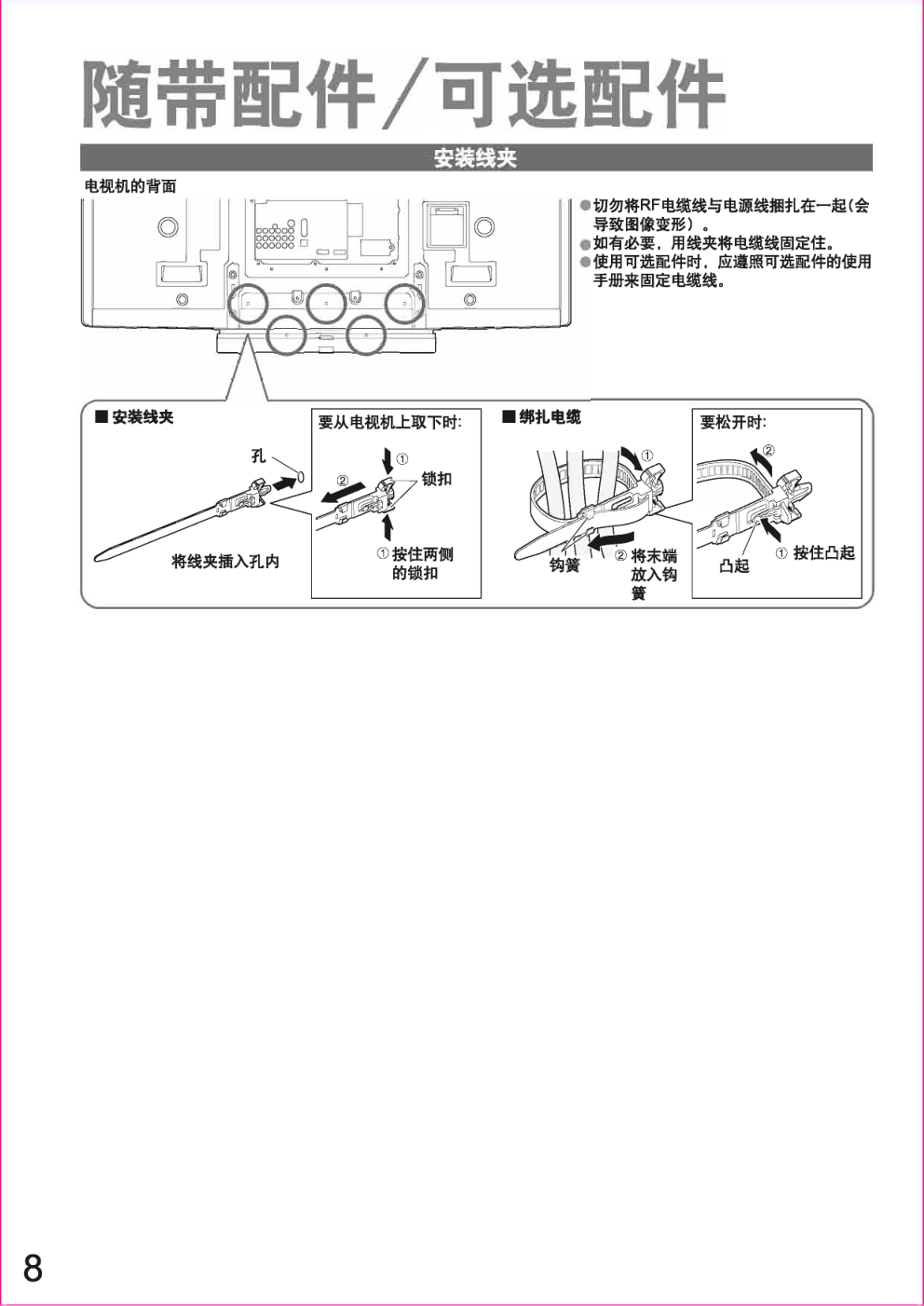 松下TH-42PZ80C等离子彩电使用说明书-7 松下TH-42PZ80C等离子彩电使用说明书-7