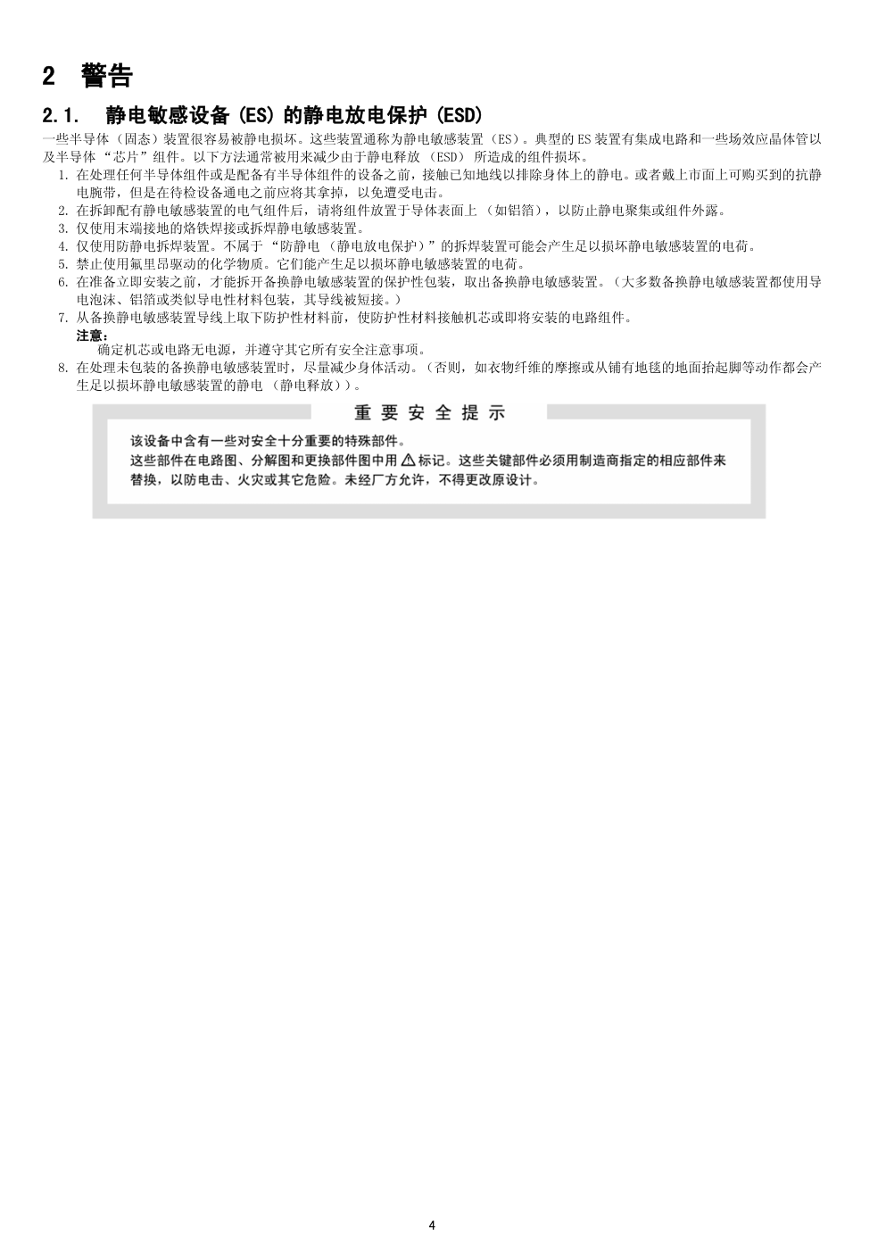 松下TH-42PH20C等离子显示器维修手册-3 松下TH-42PH20C等离子显示器维修手册-3