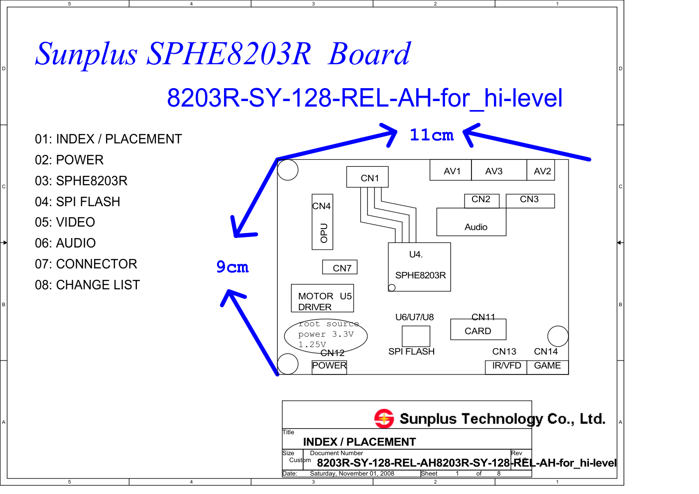 基于SPHE8203R的8203R-SY-128-REL-AH-for_hi-level电路板电路图-0 基于SPHE8203R的8203R-SY-128-REL-AH-for_hi-level电路板电路图-0