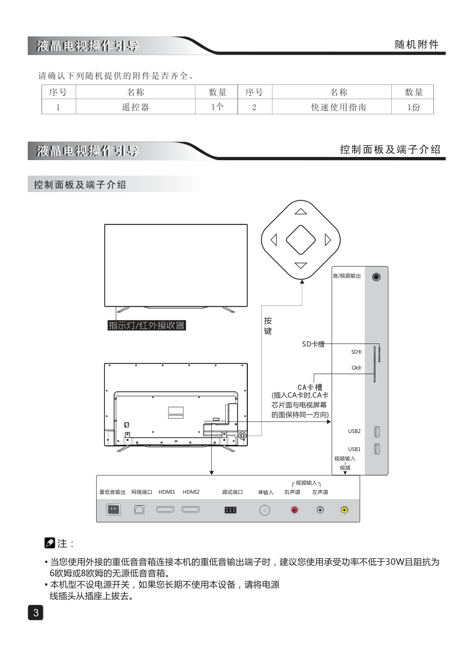 创维55E710S液晶彩电使用说明书-4 创维55E710S液晶彩电使用说明书-4