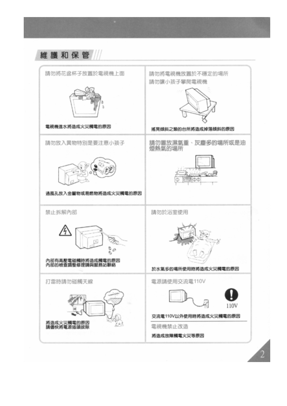 歌林HCT-293型数位倍频电视机使用说明书-2 歌林HCT-293型数位倍频电视机使用说明书-2