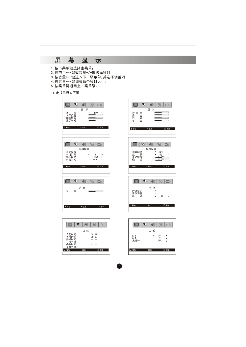 海尔L20AV6-A1液晶彩电使用说明书-8
