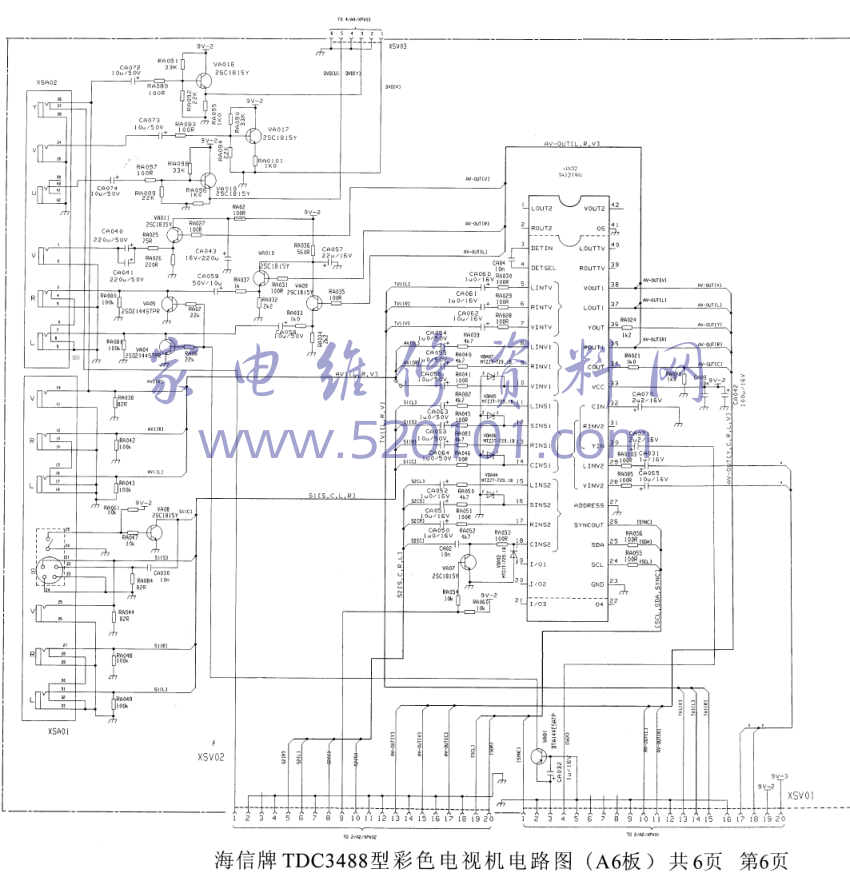 海信TDC3488彩电图纸-0