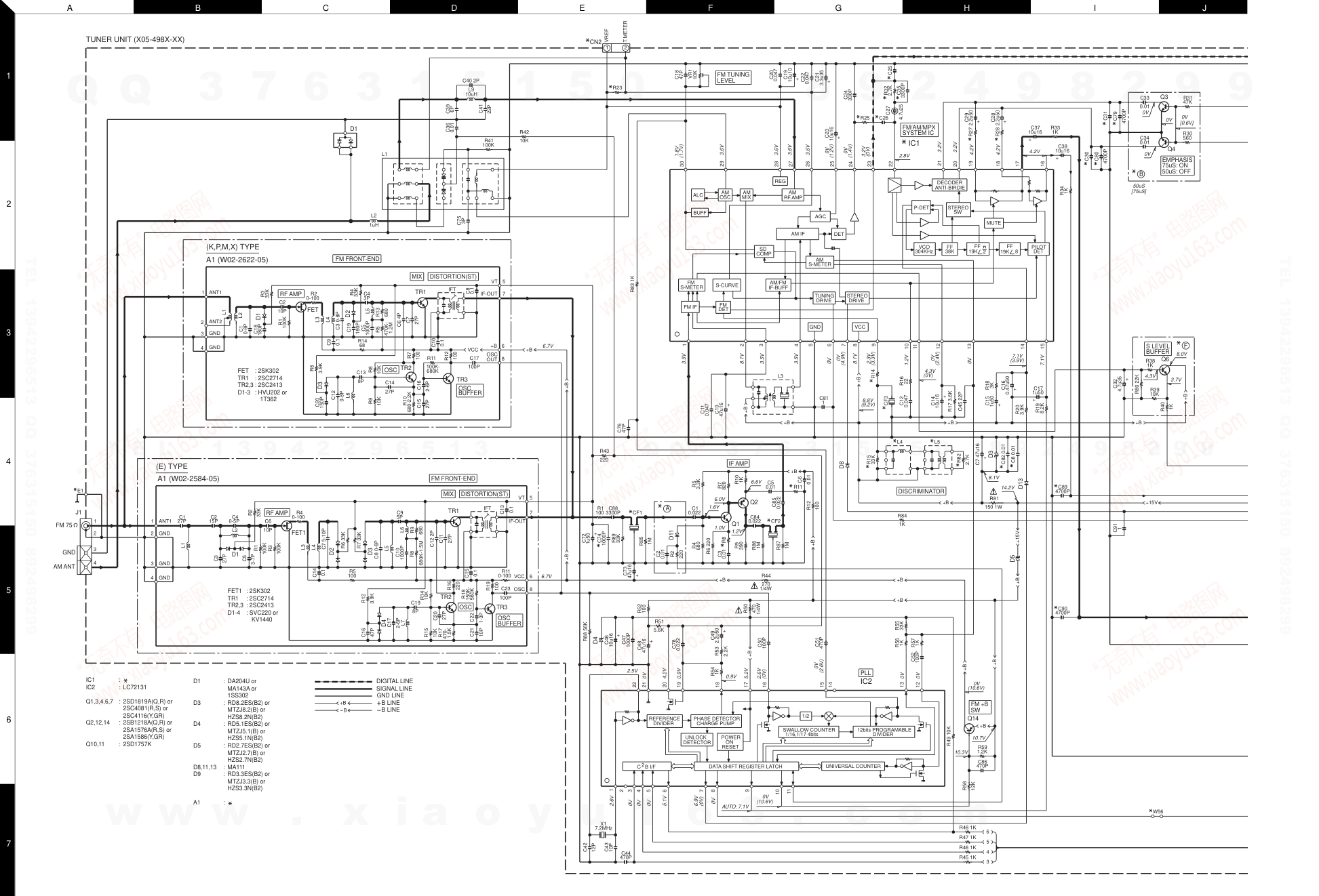建伍KENWOOD KRF-A4030W音视频播放机维修手册-8 建伍KENWOOD KRF-A4030W音视频播放机维修手册-8
