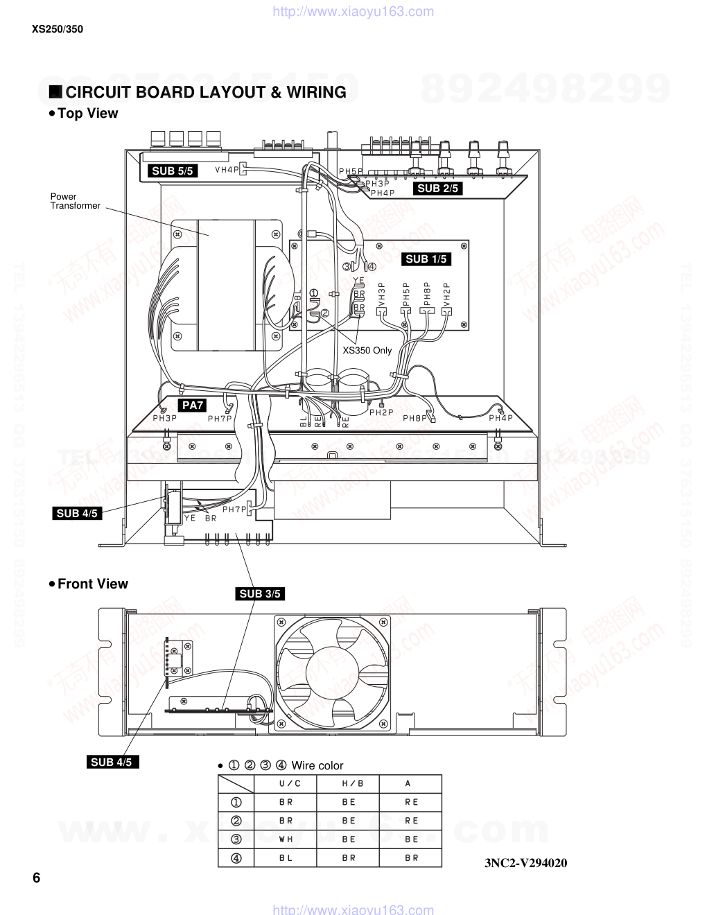 雅马哈YAMAHA XS250音响电路图-5