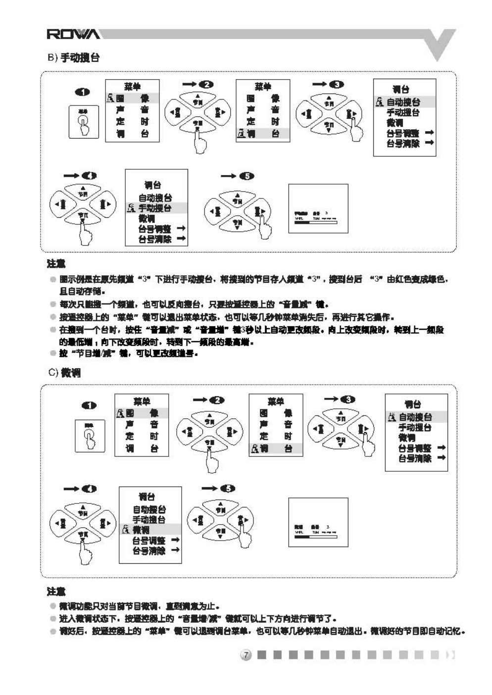 乐华N25K1彩电使用说明书-7 乐华N25K1彩电使用说明书-7