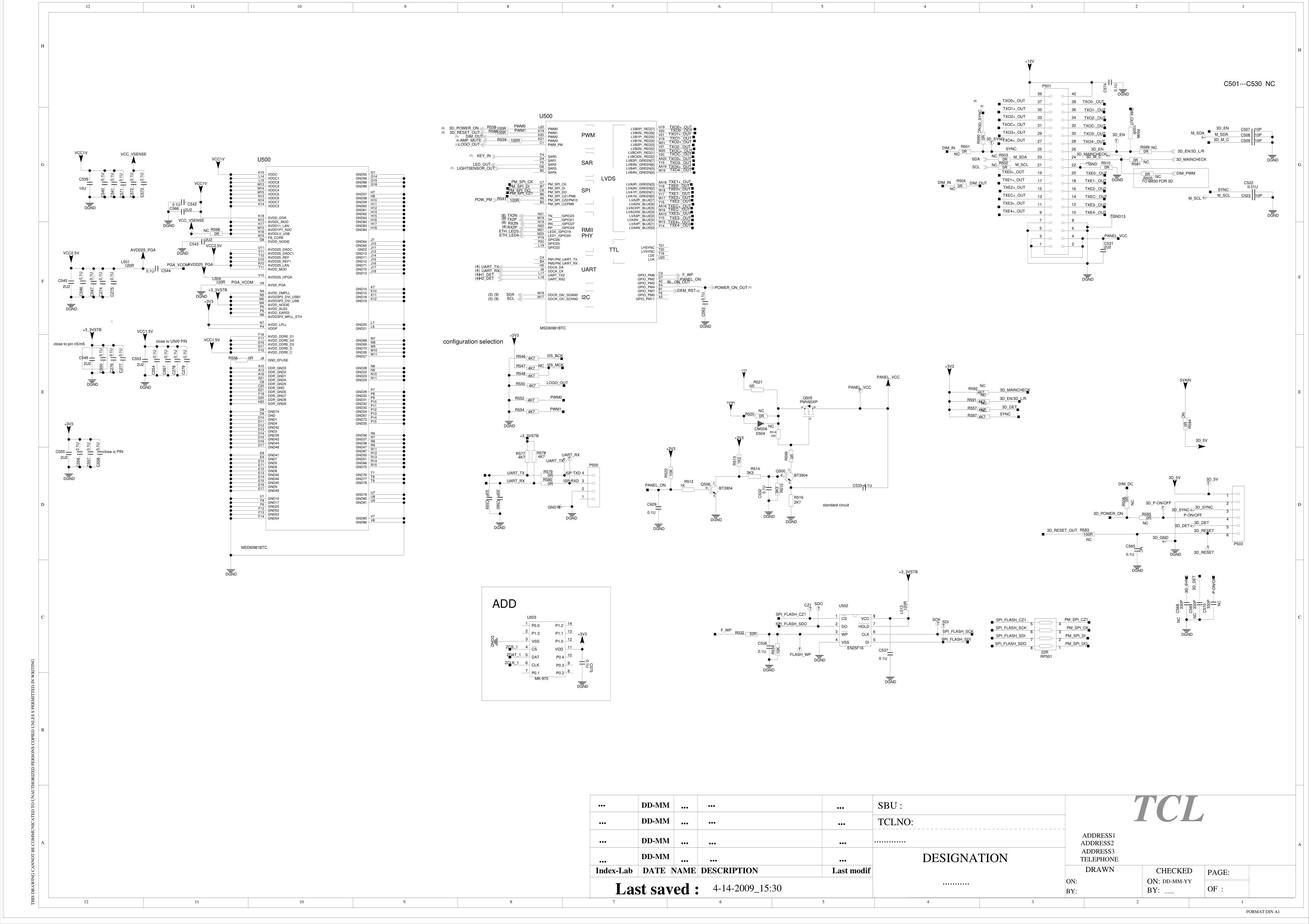 TCL 01-MS28L2-MAA2XG主板电路原理图-4 TCL 01-MS28L2-MAA2XG主板电路原理图-4
