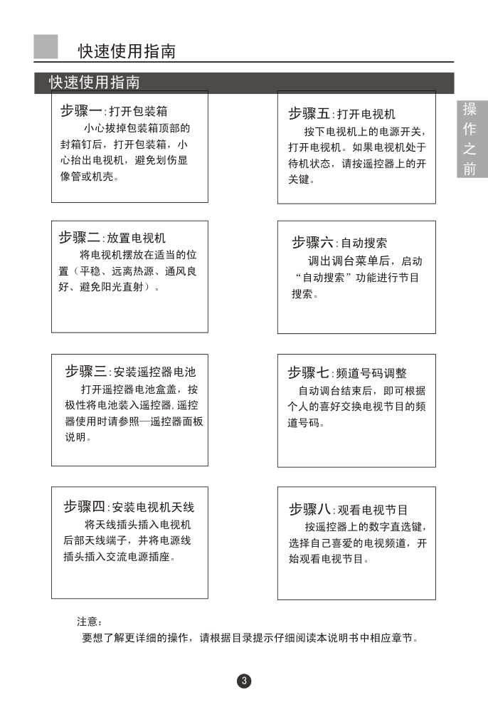 海尔29T7A-T彩电说明书-4 海尔29T7A-T彩电说明书-4