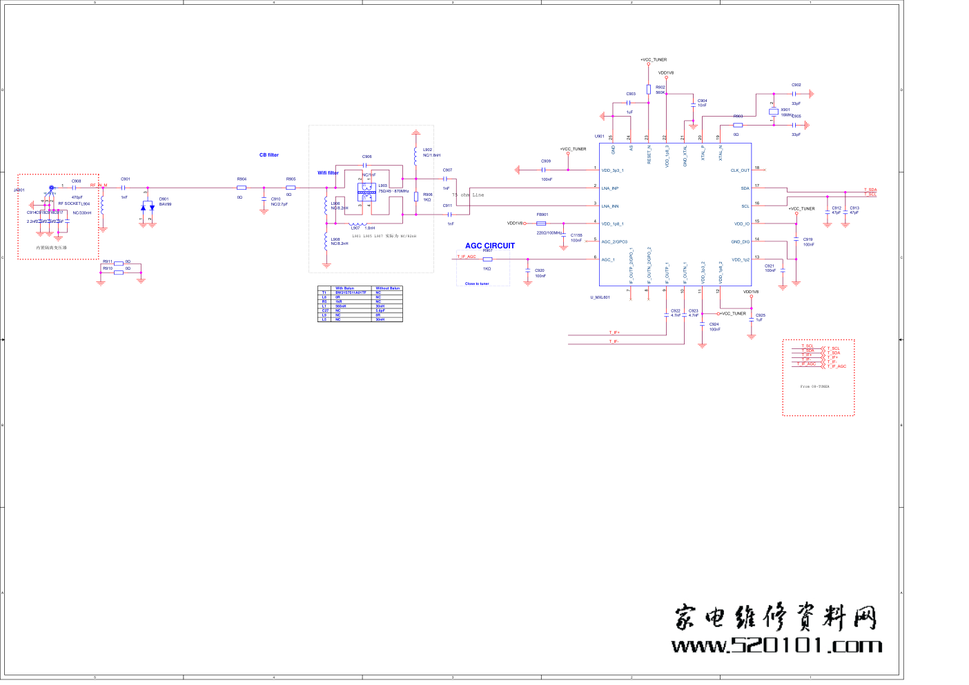 创维40E5ERS液晶电视（8S16机芯）电路原理图-0