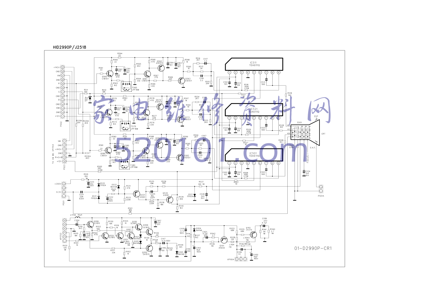 TCL HID29158SPCRT板图纸-0