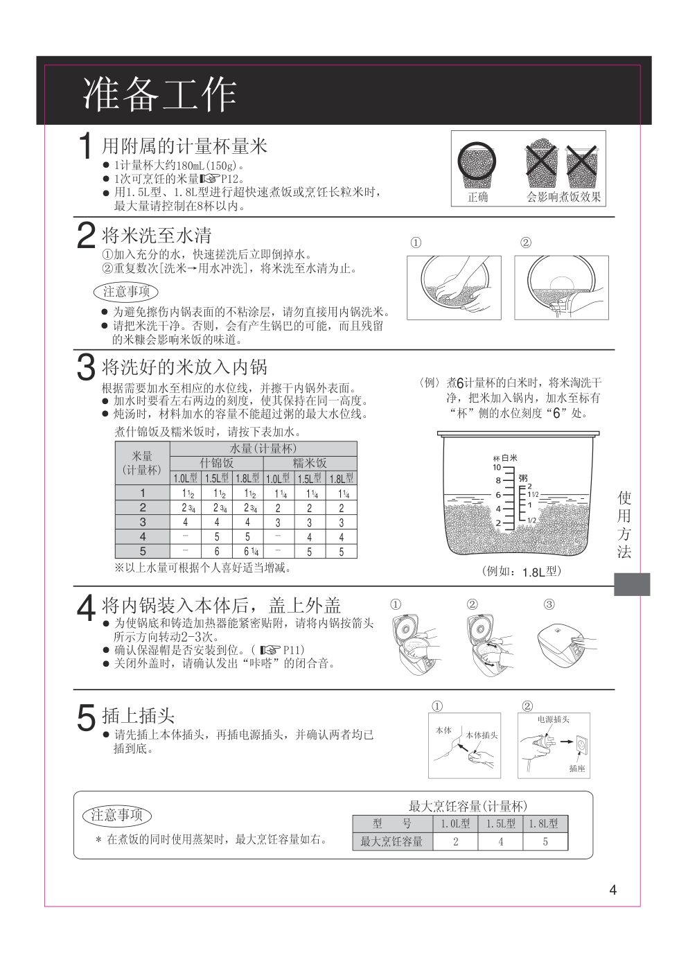 东芝电视机TH-P60S30C使用说明书-4